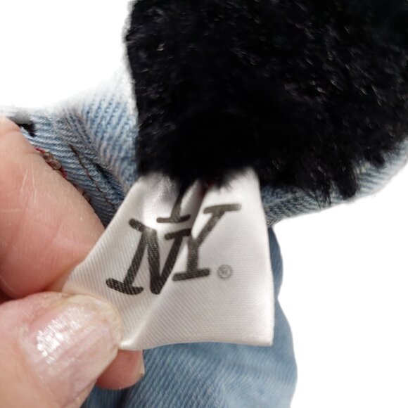 I Love NY Fuzzhead wig Monkey Chimp red white black Plush Stuffed Animal RWL Inc - Picture 8 of 9